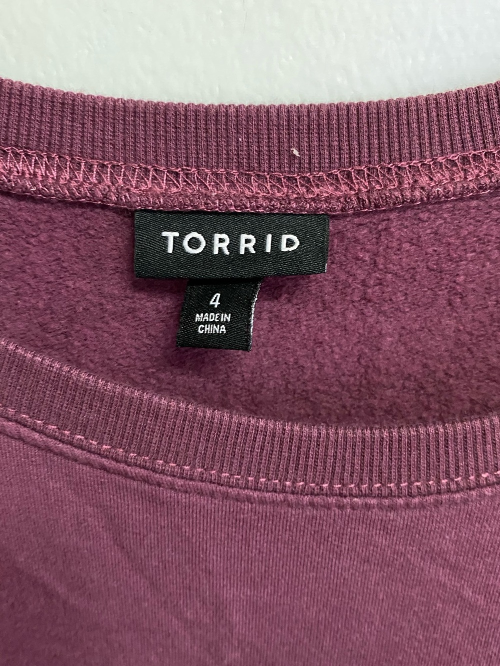 TORRID "BLESSED" LIGHTWEIGHT SWEATSHIRT - 4X - Picture 7 of 8